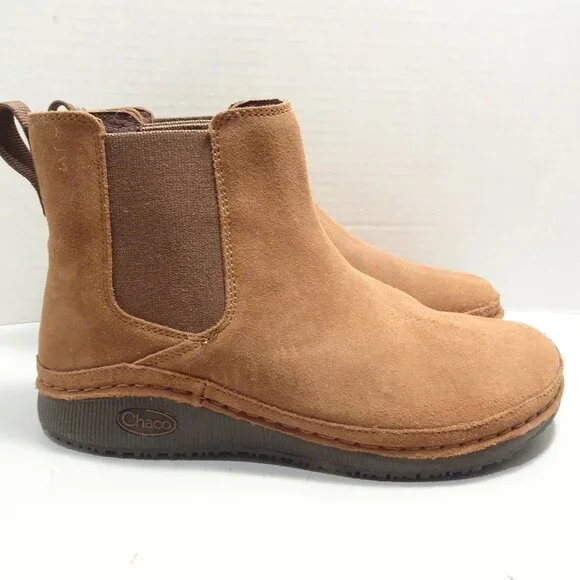 Chaco | Shoes | Chaco Paonia Chelsea Boots Suede Cinnamon  display picture 2